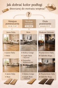 dobór deski do pomieszczenia